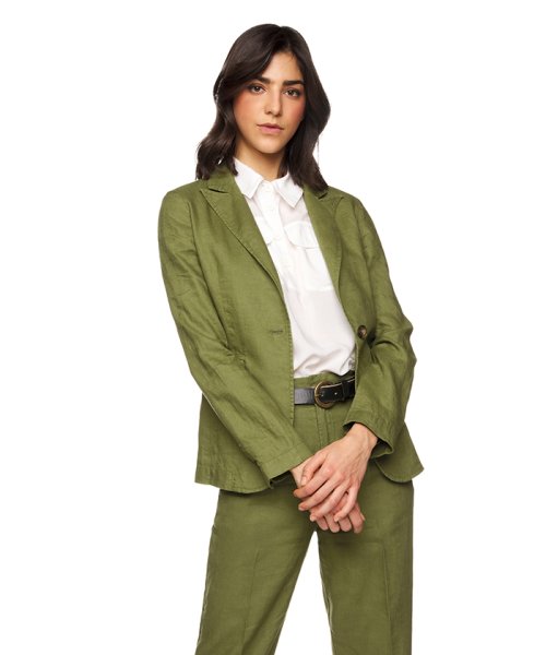 BENETTON (women)(ベネトン（レディース）)/【セットアップ対応商品】リネンテーラードジャケット/img96