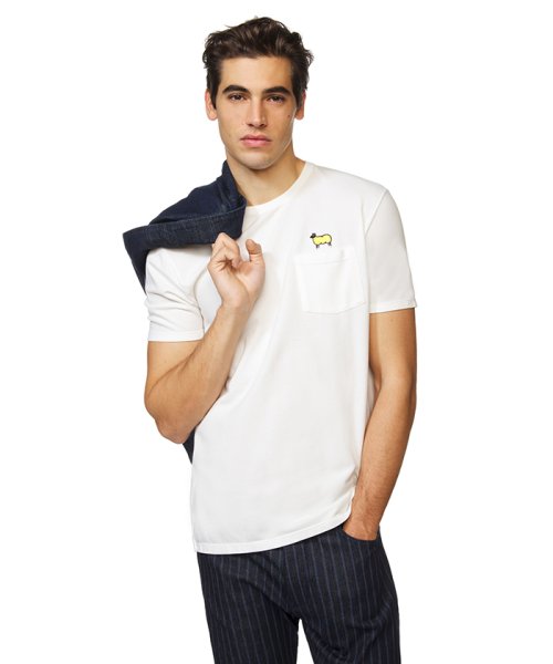 BENETTON (mens)(ベネトン（メンズ）)/シープロゴポケットTシャツ・カットソー/img03