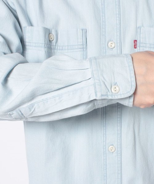 LEVI’S OUTLET(リーバイスアウトレット)/NEW CAMP OVERSHIRT SUN BLEACHED INDIGO/img05