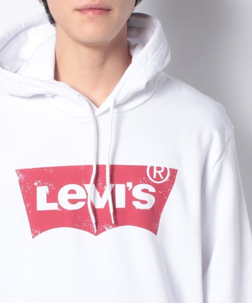 LEVI’S OUTLET(リーバイスアウトレット)/GRAPHIC PO HOODIE T3 BW PO HOODIE WHITE/img03