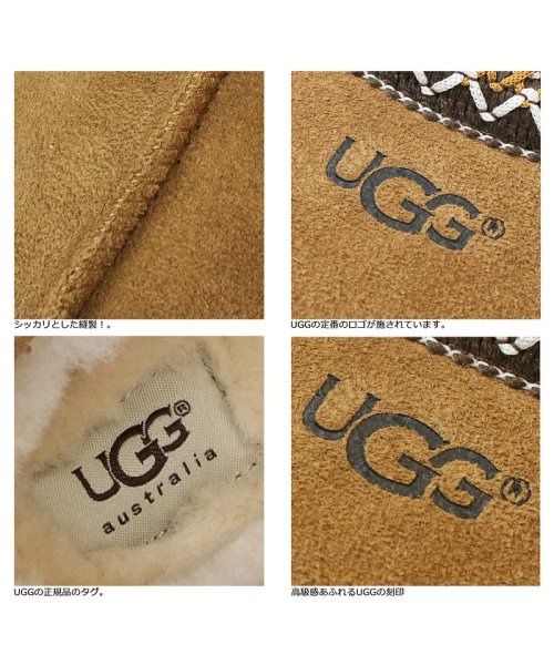 UGG(UGG)/UGG アグ スリッポン ムートン タスマン メンズ シープスキン MENS TASMAN ブラック ブラウン グリーン 黒 5950/img01