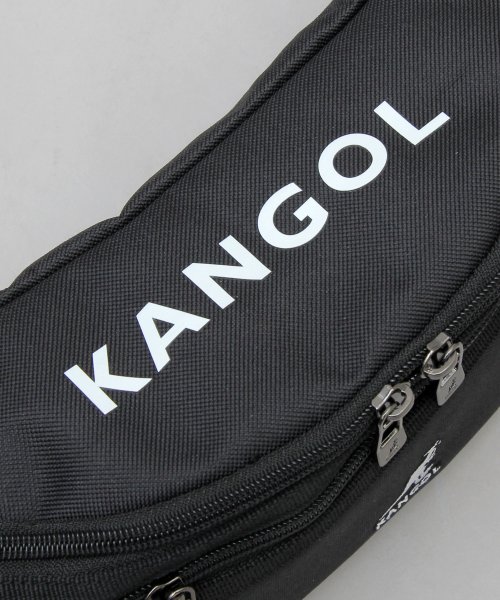 KANGOL(KANGOL)/KANGOL カンゴール ロゴプリント ウエストポーチ ボディバッグ ウエストバッグ/img12