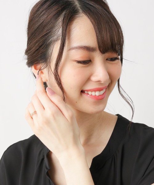 K10ダイヤモンドつぶし丸線 3連リング 