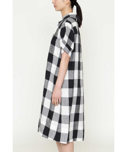 セール Large Check Linen マーガレット ハウエル Margaret Howell Magaseek