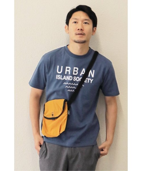 ikka(イッカ)/URBAN ISLAND SOCIETY ロゴプリントTシャツ/img11