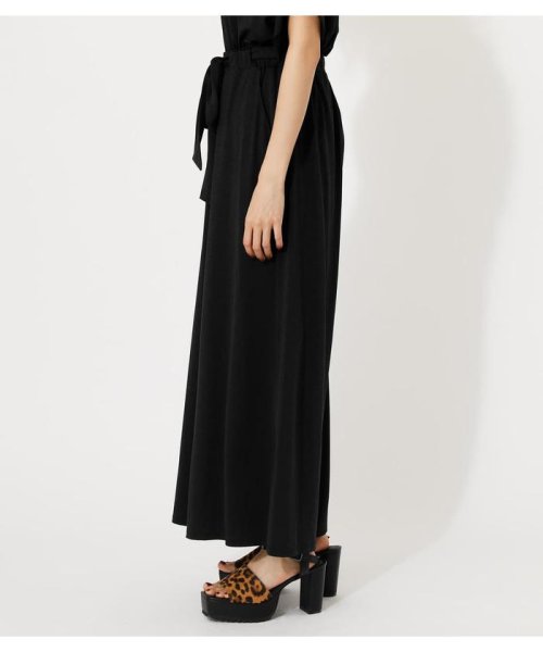 AZUL by moussy(アズールバイマウジー)/GLOSSY COOL BELT WIDE PANTS/img12