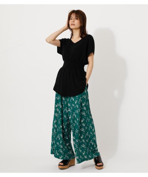 AZUL by moussy(アズールバイマウジー)/GLOSSY COOL BELT WIDE PANTS/img26