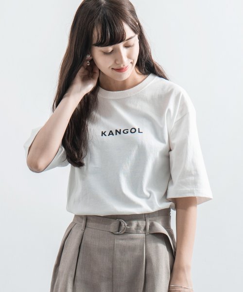 Rocky Monroe(ロッキーモンロー)/KANGOL カンゴール Tシャツ メンズ レディース USAコットン 米綿 半袖 プリント ロゴ ボックス スクエア カジュアル シンプル お揃い ペア プレ/img07