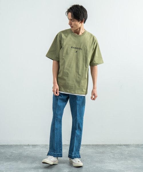 Rocky Monroe(ロッキーモンロー)/KANGOL カンゴール Tシャツ メンズ レディース USAコットン 米綿 半袖 プリント ロゴ ボックス スクエア カジュアル シンプル お揃い ペア プレ/img33