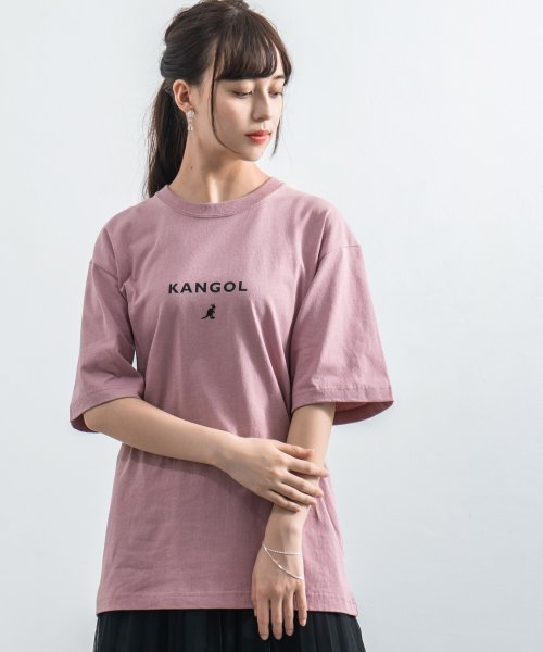 Rocky Monroe(ロッキーモンロー)/KANGOL カンゴール Tシャツ メンズ レディース USAコットン 米綿 半袖 プリント ロゴ ボックス スクエア カジュアル シンプル お揃い ペア プレ/img39