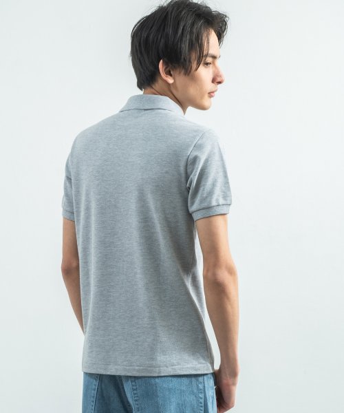 ラコステ ポロシャツ メンズ ボーイズ キッズ レディース 半袖 白 ゴルフ テニス スポーツ 春夏 カジュアル クロコダイル ワッペン ワンポイント お揃い ロッキーモンロー Rocky Monroe Magaseek