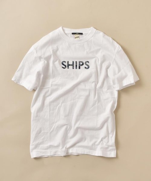 SHIPS MEN(シップス　メン)/SC: SHIPS ロゴ ペイズリー/フラワー/レオパード柄 Tシャツ/img01