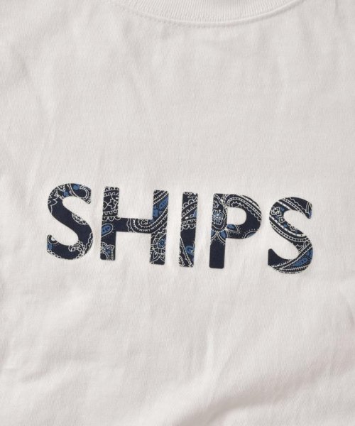 SHIPS MEN(シップス　メン)/SC: SHIPS ロゴ ペイズリー/フラワー/レオパード柄 Tシャツ/img02