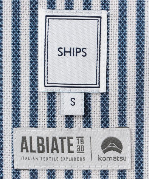 SHIPS MEN(シップス　メン)/SD:【洗濯機可能】 ALBIATE ストライププリント シャツジャケット/img06
