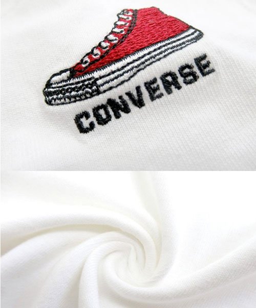 MARUKAWA(マルカワ)/【CONVERSE】コンバース  ポケットシューズ ワンポイント 半袖 Ｔシャツ ユニセックス/img04