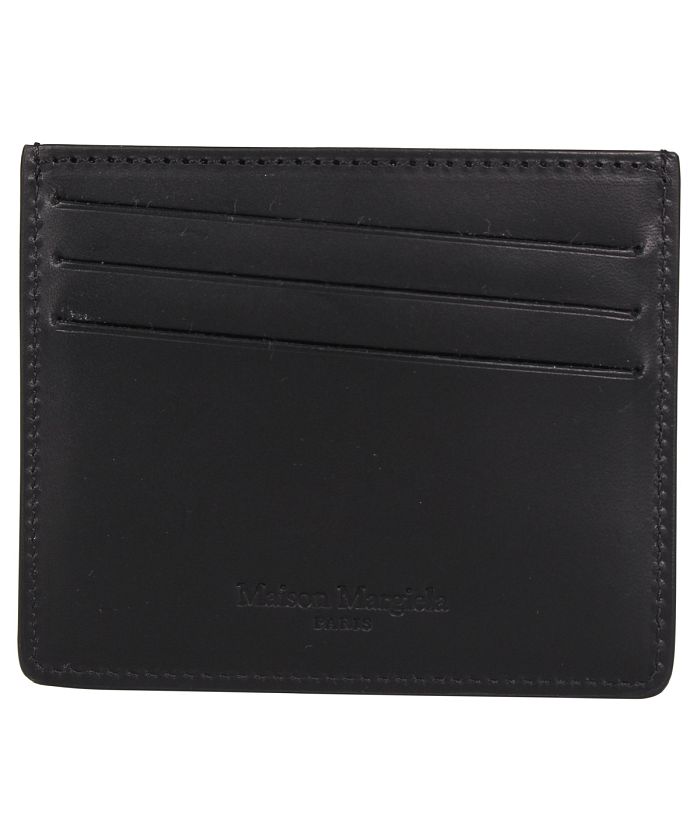 メゾンマルジェラ MAISON MARGIELA カードケース 名刺入れ 定期入れ メンズ レディース CARD CASE ブラック 黒  S35UI0432－T