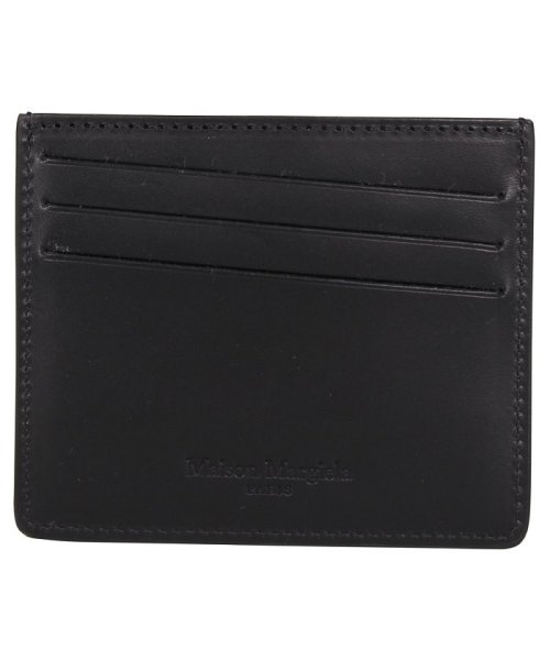 MAISON MARGIELA(メゾンマルジェラ)/メゾンマルジェラ MAISON MARGIELA カードケース 名刺入れ 定期入れ メンズ レディース CARD CASE ブラック 黒 S35UI0432－T/img01