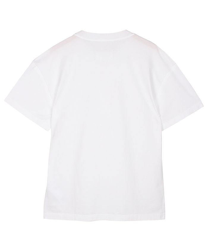 メゾンマルジェラ 半袖 Tシャツ 袖切替 編み込み 白 M～L相当 美品