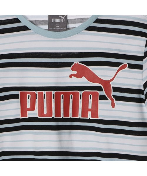 PUMA(プーマ)/キッズ ESS ストライプ ロゴ Tシャツ 半袖 120－160cm/img12