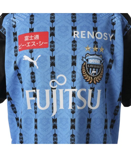 クーポン セール 30 Off キッズ フロンターレ 1st ジュニア レプリカ ユニフォーム ホーム 半袖 130 150cm プーマ Puma Magaseek