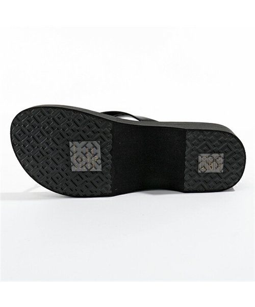 TORY BURCH(トリーバーチ)/【TORY BURCH(トリーバーチ)】48211 PVC 厚底 トングサンダル アイコンパーツ装飾 009/BLACK－BLACK 靴 レディース/img02