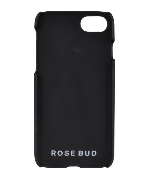 ROSE BUD(ローズバッド)/iphoneケース iPhoneSE第2世代 iPhone8/7/6s/6 ローズバッド ROSEBUD コインケース付き背面ケース ブラック iphonese/img03