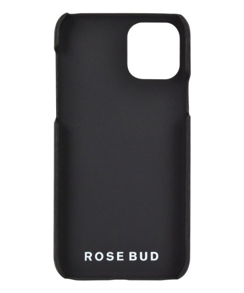 ROSE BUD(ローズバッド)/iphoneケース iPhone11Pro ローズバッド ROSEBUD コインケース付き背面ケース ブラック iphone11pro/img03