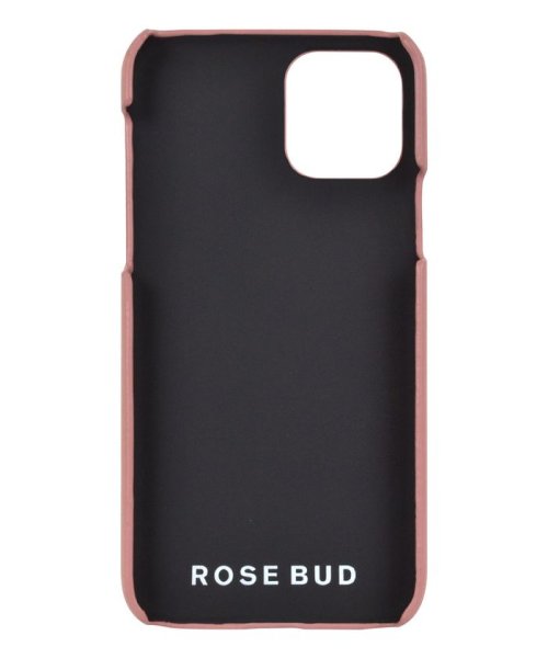 ROSE BUD(ローズバッド)/iphoneケース iPhone11Pro ローズバッド ROSEBUD コインケース付き背面ケース ピンク iphone11pro/img03