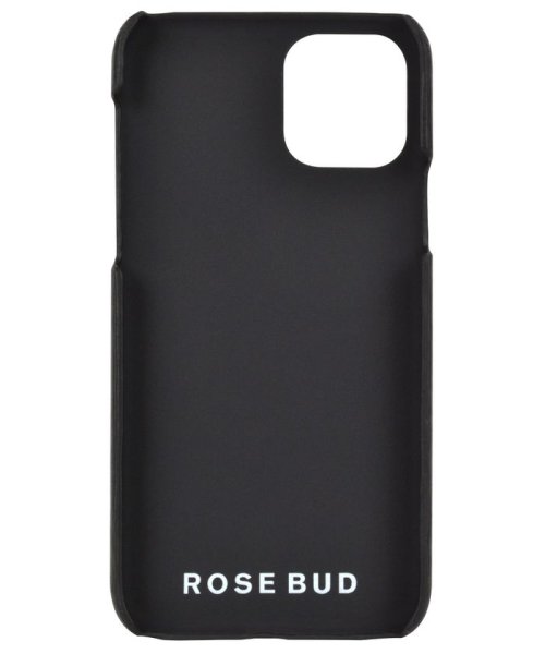 ROSE BUD(ローズバッド)/iphoneケース iPhone11 ローズバッド ROSEBUD コインケース付き背面ケース ブラック iphone11/img03