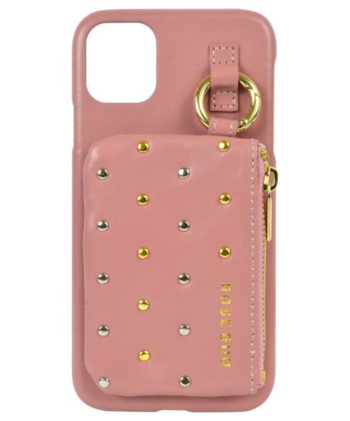 ROSE BUD(ローズバッド)/iphoneケース iPhone11 ローズバッド ROSEBUD コインケース付き背面ケース ピンク iphone11 iphonexr/img01