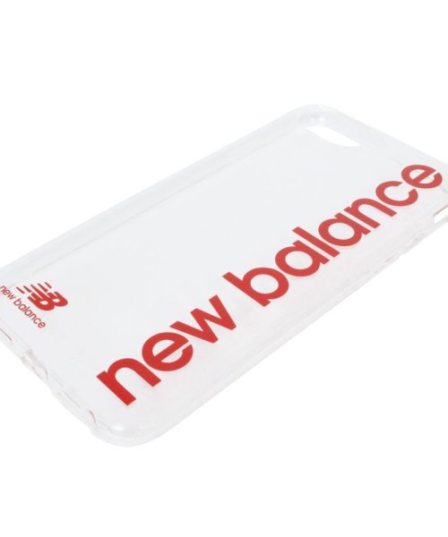 new balance(ニューバランス)/iphone se3 ケース クリア iPhone se2 ケース iphone8/7 ニューバランス New Balance TPUクリアケース レッド/img01