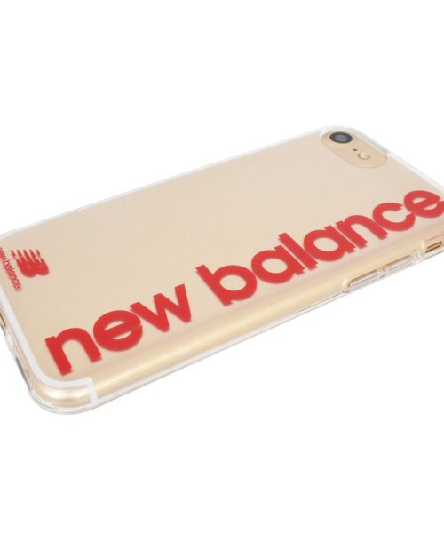 new balance(ニューバランス)/iphone se3 ケース クリア iPhone se2 ケース iphone8/7 ニューバランス New Balance TPUクリアケース レッド/img03