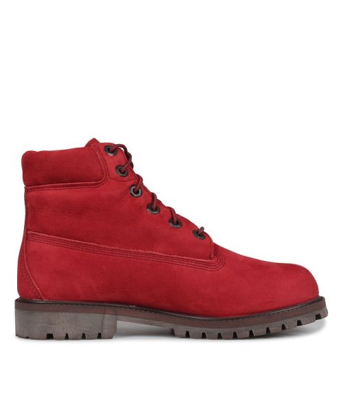 ティンバーランド Timberland ブーツ レディース 6インチ プレミアム Junior 6inch Premium Waterproof ダーク レッド ティンバーランド Timberland Magaseek