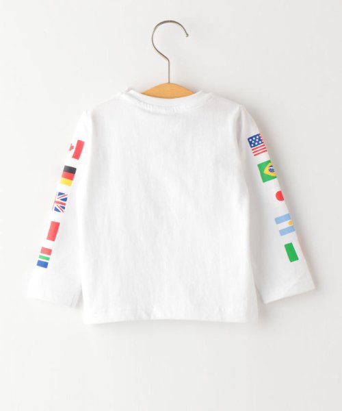 セール 35 Off Ships Kids 国旗 プリント Tee 80 90cm シップスキッズ Ships Kids Magaseek