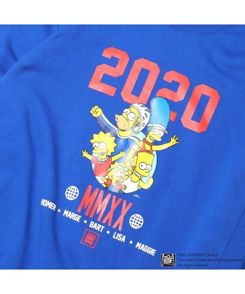 atmos(atmos)/アトモスラボ ザ シンプソンズ 2020 ファミリー クルー/img05