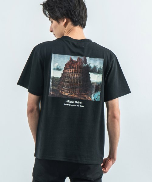 Rocky Monroe(ロッキーモンロー)/Tシャツ 半袖 メンズ レディース 絵画 プリント シンプル カジュアル ストリート ダヴィンチ ひまわり バベル ゴッホ フェルメール 真珠の耳飾りの少女 綿/img37