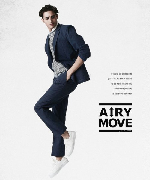 gotairiku(五大陸)/【AIRY MOVE】クールドッツ セットアップ ジャケット/img01