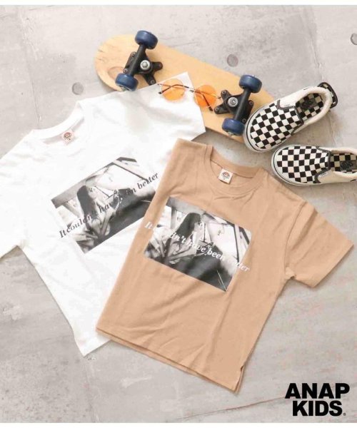 ANAP KIDS(アナップキッズ)/フォトプリントビッグTシャツ/img01