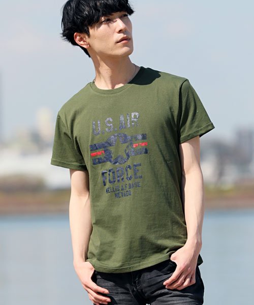 TopIsm(トップイズム)/ボックスロゴプリントクルーネック半袖Tシャツ/img43
