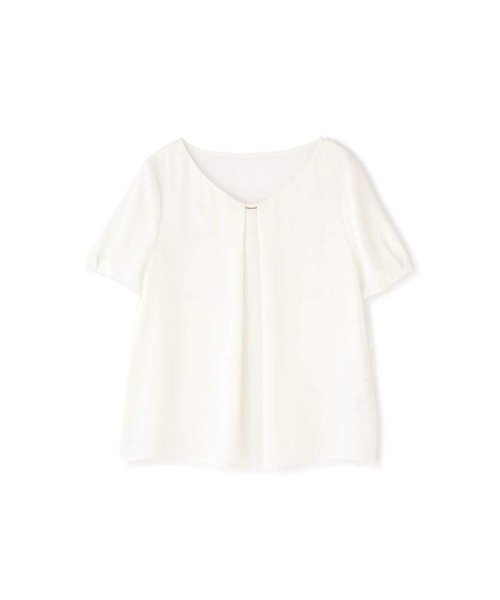 セール ポインテッドゴールド半袖ブラウス ナチュラルビューティーベーシック Natural Beauty Basic Magaseek