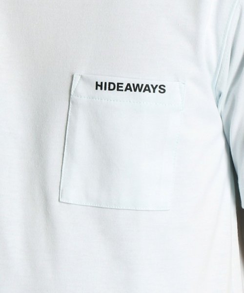 HIDEAWAYS NICOLE(ハイダウェイ ニコル)/ロゴプリントTシャツ/img04