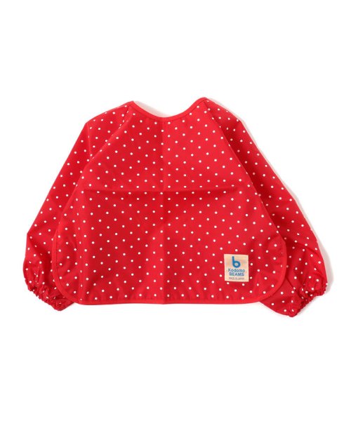 こども ビームス ベビー ドット 長袖 お食事エプロン こどもビームス こどもビームス Magaseek