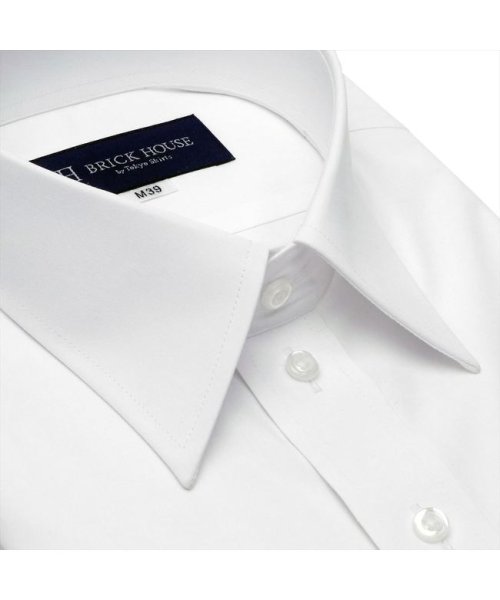 TOKYO SHIRTS(TOKYO SHIRTS)/ワイシャツ 半袖 形態安定 レギュラー 白無地 透け防止  メンズ/img02