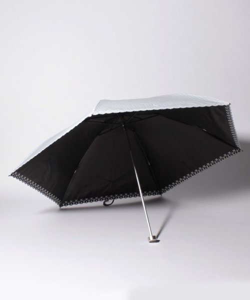 MACKINTOSH PHILOSOPHY(umbrella)(マッキントッシュフィロソフィー（傘）)/MACKINTOSH PHILOSOPHY 晴雨兼用折りたたみ傘 "ストライプ 刺繍"/img01