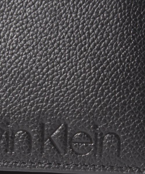 Calvin Klein(カルバンクライン)/【メンズ】【Calvin Klein】Logo Pebble　小銭入れ付二つ折財布/img06