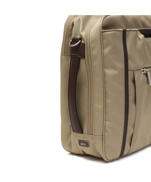 エースジーン ビジネスバッグ ace.GENE BIENA2 ビエナ2 3WAYビジネスバッグ 3WAY ブリーフケース A4 14L 2層 62557 ジップポケット