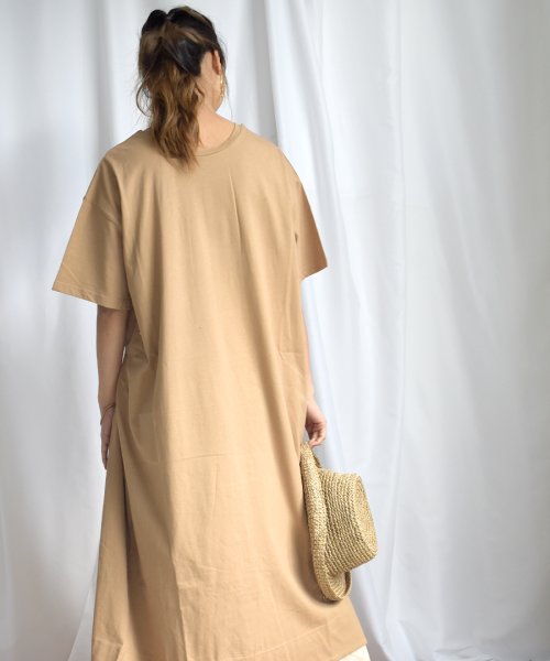 ARGO TOKYO(アルゴトウキョウ)/OrganicCotton slit 2way onepiece 29060/img05