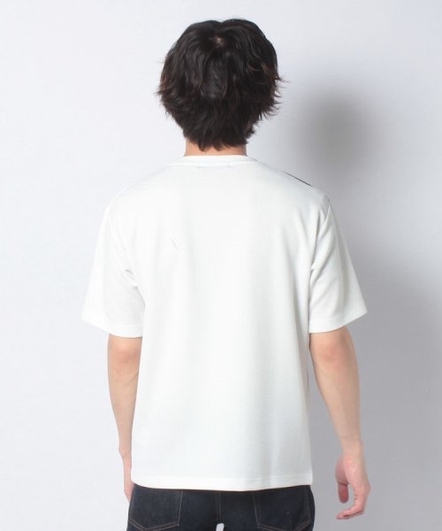 MARUKAWA(マルカワ)/ドライワッフルブロック切替 半袖 Tシャツ/img02