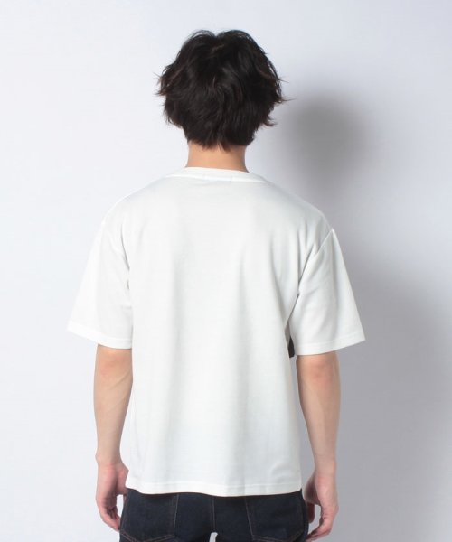 MARUKAWA(マルカワ)/布帛 グレンチェック パネル ポンチ 半袖 Tシャツ/img02
