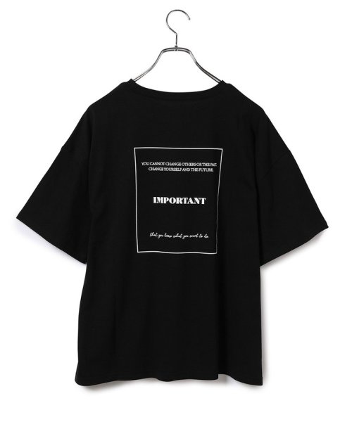 VIS(ビス)/ロゴビッグTシャツ/img10